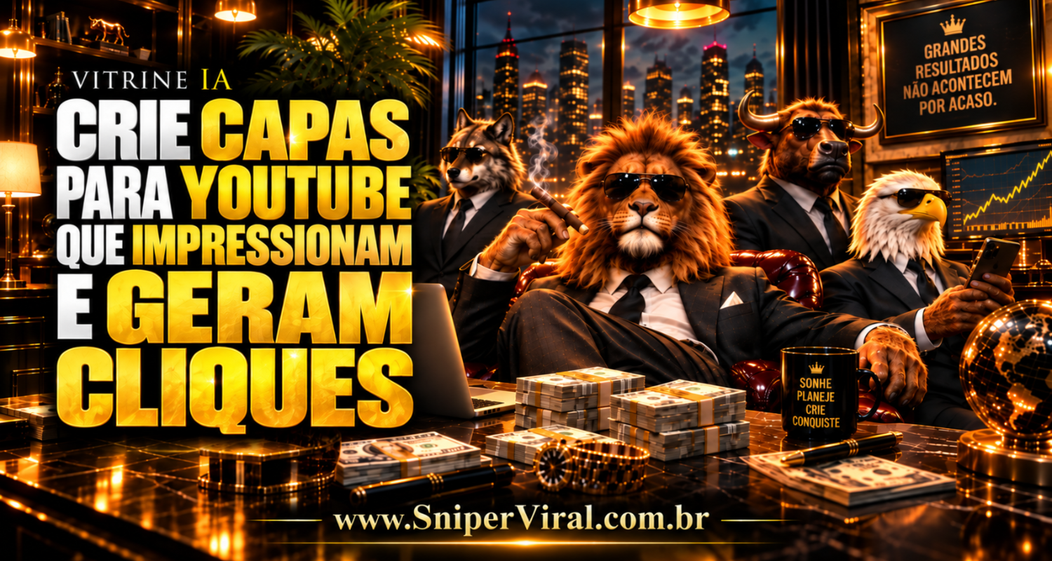 Thumbnail Perfeita com IA criada pelo Thumb Lab