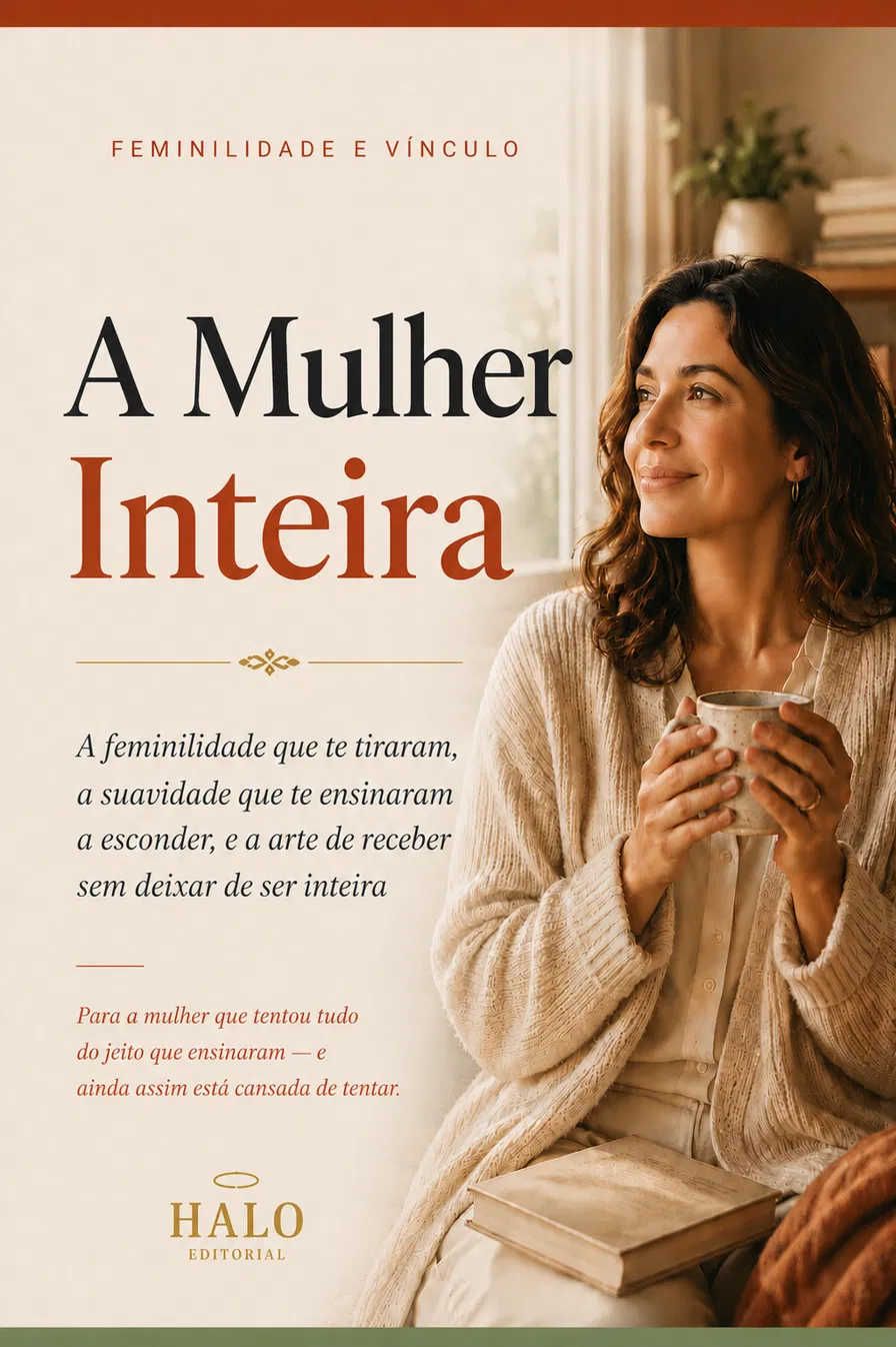 Capa do livro A Mulher Inteira — Halo Editorial