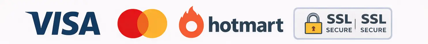 Pagamento seguro via Hotmart