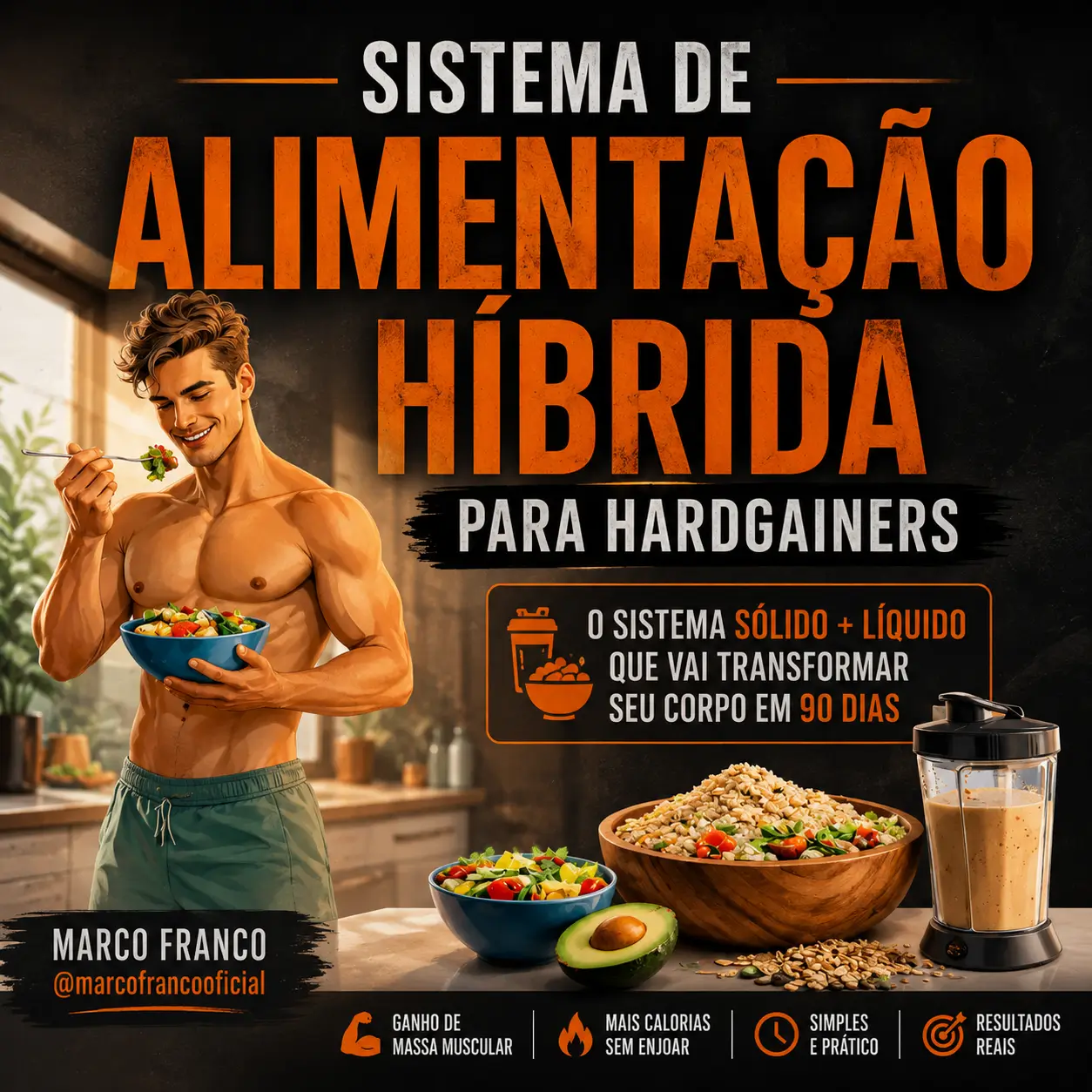 protocolo sistema de alimentação híbrida para hardgainers