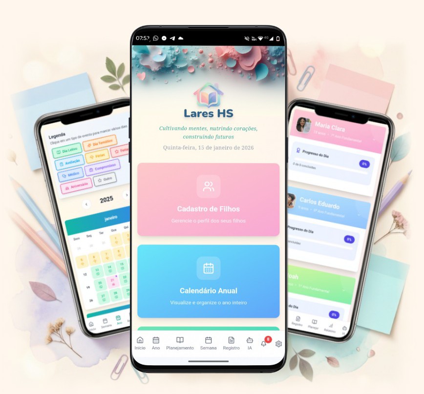 Aplicativo Meu Homeschool