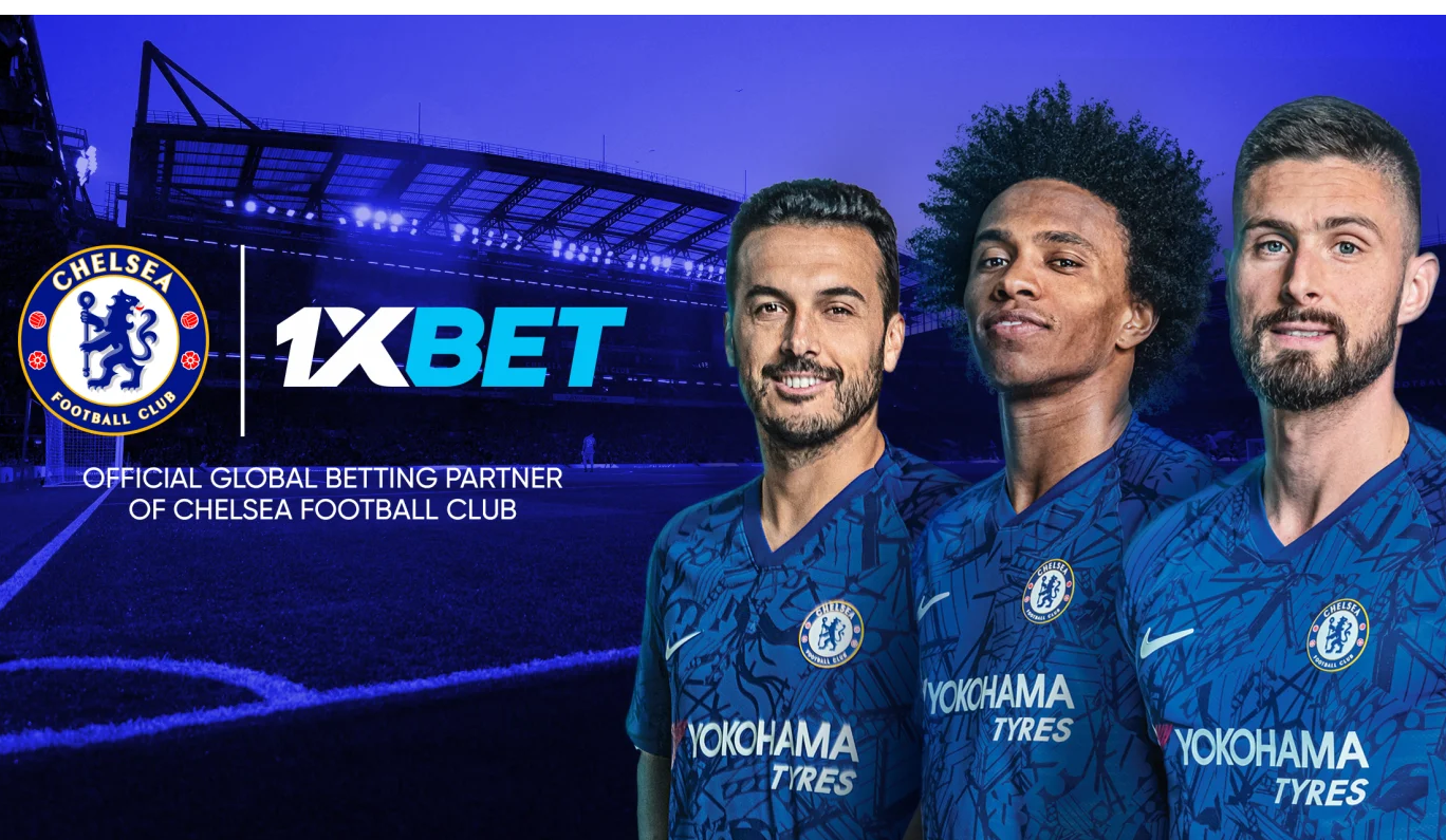 1xBet sponsor oficial Chealsea
