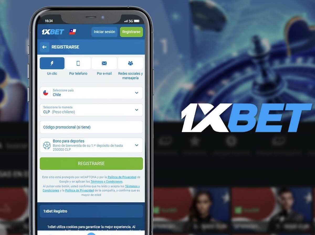 Registro en 1xBet Chile