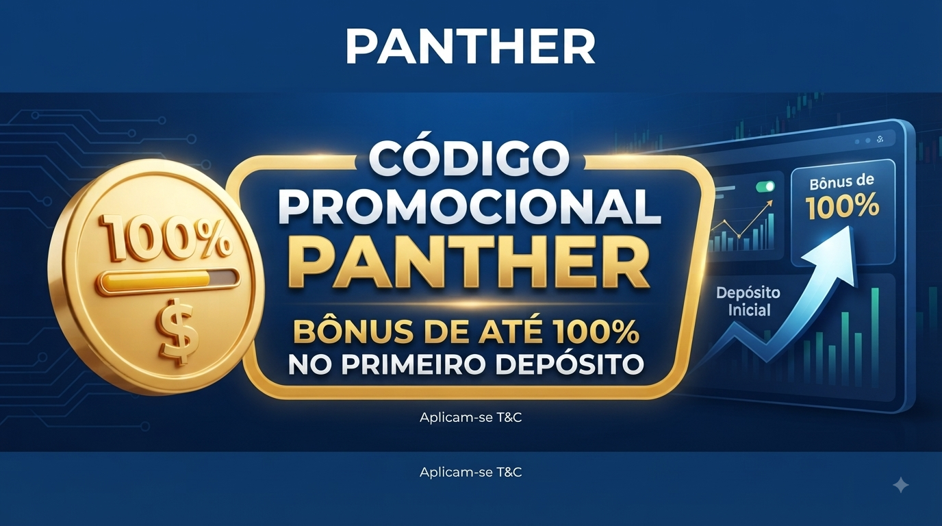 Código promocional Stockity Brasil — Bônus PANTHER 100%