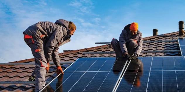 Panel solar Amerisolar Serie AS-7M full black, vista frontal