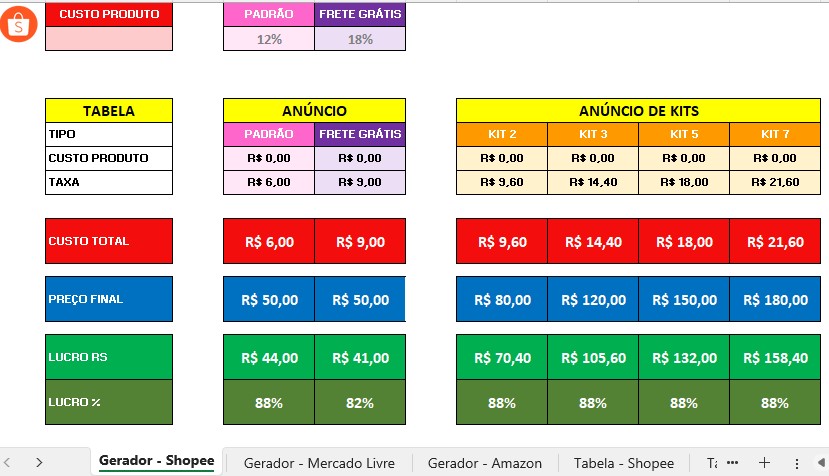 Pack de Vídeos da Shopee - Acelerador de Vendas