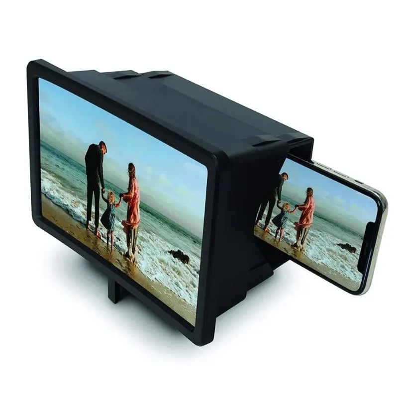 Amplificador De Imagem Tela Do Celular Lupa 3D 8 Polegadas PRODUTO COM ÓTIMA MARGEM DE LUCRO: VEJA AQUI  Com o nosso Amplificador de Tela 3D, você terá uma experiência muito mais imersiva e confortável para assistir a filmes, séries, jogos de futebol e vídeos em geral.  Destaques do Produto:  Ampliação Incrível: Aumenta a tela do seu celular em até 2x a 4x, proporcionando imagens nítidas e claras com efeito dinâmico 3D. Conforto Visual: Reduz a fadiga ocular durante longos períodos de uso, ideal para maratonar suas séries favoritas ou acompanhar partidas importantes. Design Dobrável e Portátil: Leve e compacto, pode ser facilmente transportado em bolsas ou mochilas para usar em viagens, no trabalho ou em encontros com amigos. Sem Necessidade de Energia: Funciona puramente através de tecnologia óptica, sem pilhas, baterias ou cabos, sendo econômico e ecológico. Compatibilidade Universal: Desenvolvido para ser utilizado com praticamente todos os modelos de smartphones das principais marcas. Especificações Técnicas:  Material: Plástico ABS de alta qualidade e lente de aumento óptica. Tamanho da Tela: Aproximadamente 7,6 a 8 polegadas. Cores Disponíveis: Função Extra: Também pode ser usado como uma lupa tradicional para leitura de livros ou jornais.