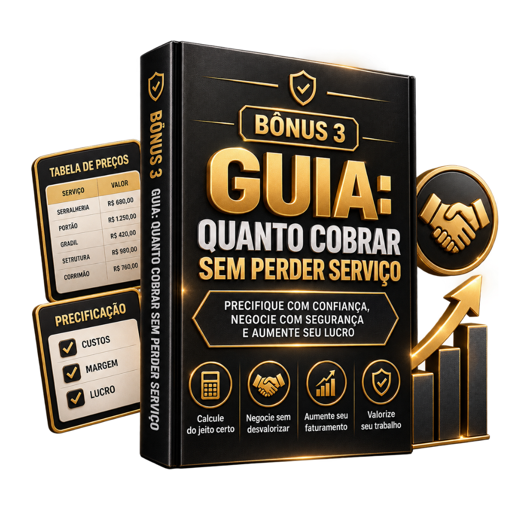 BÔNUS 3 — Guia: Quanto Cobrar Sem Perder Serviço